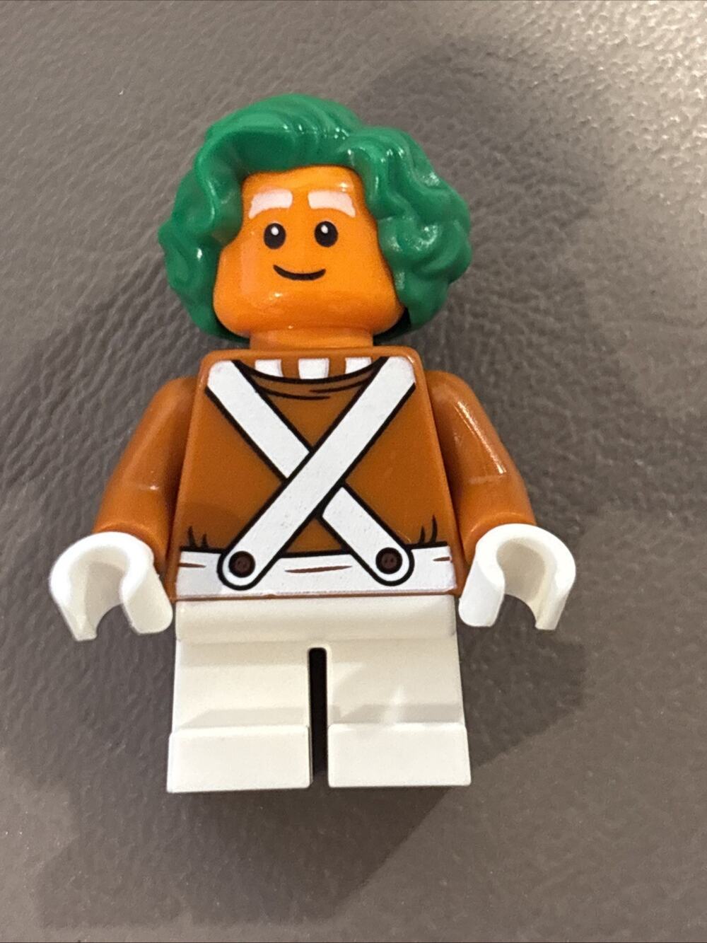 Lego Oompa Loompa Male Minifigure #idea250 Set #21360 Willy Wonka Brand New